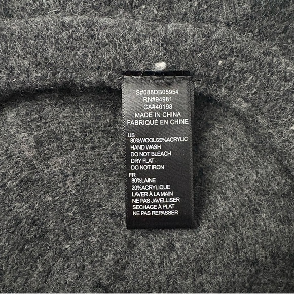 Forever 21 80% Wool Beret Gray y2k vintage 90s French - Picture 4 of 4